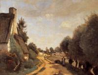 Corot, Jean-Baptiste-Camille - A Road near Arras